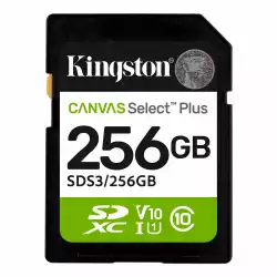 Карта памет Kingston Canvas Select Plus SD 256GB
