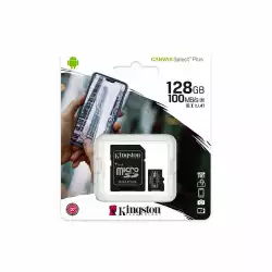 Карта памет Kingston Canvas Select Plus microSDXC 128GB Карта памет Kingston Canvas Select Plus microSDXC 128GB