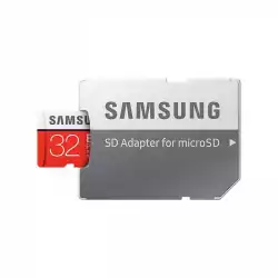 Карта памет Samsung MicroSD EVO Plus 32GB, Class 10, с адаптер