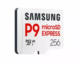Карта памет Samsung microSDXC, 256GB, P9 Express, 800 MB/s, UHS-I 90 MB/s U3, V30, A1