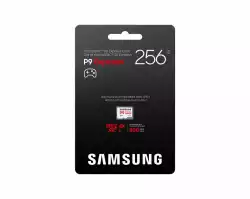 Карта памет Samsung microSDXC, 256GB, P9 Express, 800 MB/s, UHS-I 90 MB/s U3, V30, A1