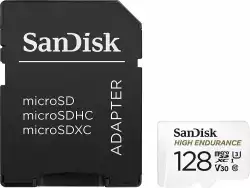 Карта памет SANDISK micro SDXC UHS-I, U3, SD Адаптер, 128GB                          
