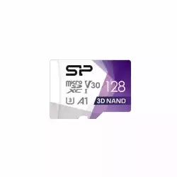 Карта памет Silicon Power Superior Pro, 128GB, microSDXC, Class 10, SD Adapter