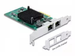 Карта PCI Express x4 Delock към 2 x RJ45 Gigabit LAN i82576