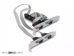 Карта за разширение на слотове Delock, PCI Express Card към 4 x Serial RS-232