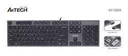 Клавиатура A4tech KV-300H, 2 х USB порт                          