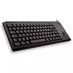 Компактна жична клавиатура CHERRY G84-4400 с Trackball                          