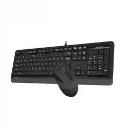 Комплект клавиатура и мишка A4TECH Fstyler F1010, Сив