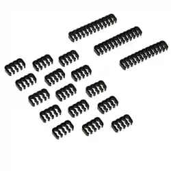 Комплект оплетени кабели Kolink Core, Black/Red                          