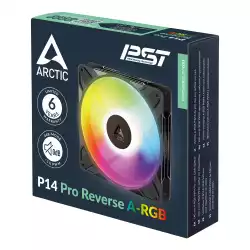 Комплект вентилатори 3-Pack ARCTIC P14 Pro Reverse A-RGB 140mm PWM - ACFAN00327A