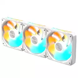 Комплект вентилатори 3-Pack GIGABYTE AORUS EZ CHAIN RVS FAN 120 ICE, 120x120x25mm ARGB
