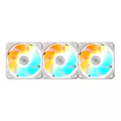 Комплект вентилатори 3-Pack GIGABYTE AORUS EZ CHAIN FAN 120 ICE, 120x120x25mm ARGB