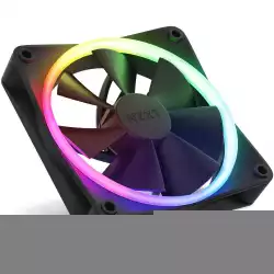Комплект вентилатори NZXT F120 RGB Black 3 броя и NZXT RGB контролер
