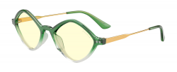 Компютърни очила GUNNAR Loki Asgard Edition - Emerald Gold Amber