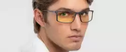 Компютърни очила GUNNAR Plaid Graphite - Amber