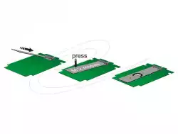 Конвертор DeLock, 2.5" SATA 22 pin - M.2 key B - 7 mm