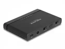 Конвертор Delock, USB-C - 1 x M.2 NVMe SSD + 1 x SATA SSD / HDD, Функция клониране