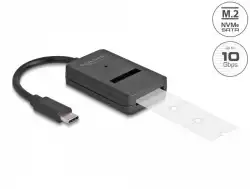 Конвертор Delock, USB-C - M.2 NVMe PCIe / SATA SSD, 10 Gbps