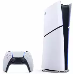 Конзола PlayStation 5 (Slim) - Digital Edition + Fortnite Flowering Chaos                          