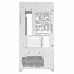 Кутия ASUS Prime AP202 ARGB mATX + 3 ARGB Вентилатора - White