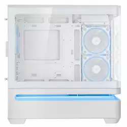 Кутия ASUS Prime AP202 ARGB mATX + 3 ARGB Вентилатора - White