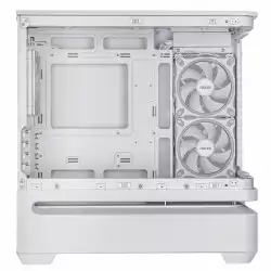Кутия ASUS Prime AP202 ARGB mATX + 3 ARGB Вентилатора - White