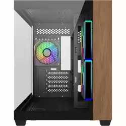 Кутия CoolerMaster Elite 481 Wood - Черна