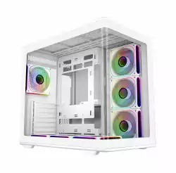 Кутия CoolerMaster Elite 600 - Бял                          