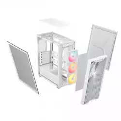 Кутия Corsair 3200D RS ARGB Mid-Tower Performance Case - White