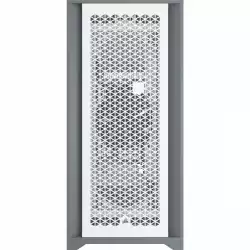 Кутия Corsair 5000D Airflow Mid Tower, Tempered Glass, Бяла