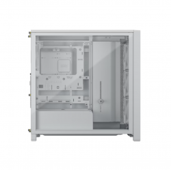 Кутия Corsair Frame 4000D Wood RS Mid-Tower - White/Oak