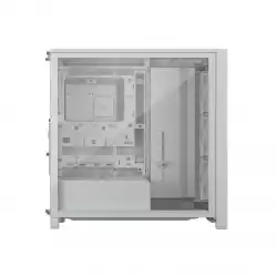 Кутия Corsair Frame 4000D Wood RS Mid-Tower - White/Oak
