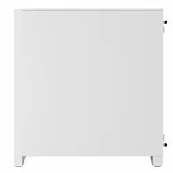 Кутия Corsair iCUE 4000D RGB Airflow Mid Tower, Tempered Glass, Бяла