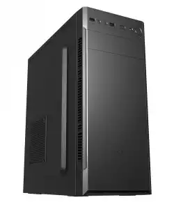Кутия FSP CMT160 ATX Mid Tower, Черна                          