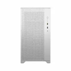 Кутия FSP CMT580W Mesh TG E-ATX Mid Tower, Бяла