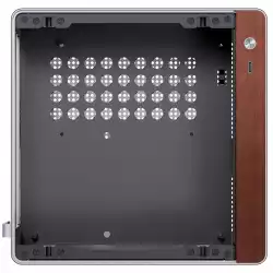 Кутия Jonsbo NV10 Mini ITX - Silver                          