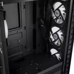 Кутия Kolink Observatory Lite Mesh RGB, Mid-Tower, Черна