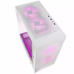 Кутия Kolink Observatory MX Mesh ARGB TG Mid-Tower, Бял