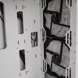 Кутия Kolink Observatory MX Mesh ARGB TG Mid-Tower, Бял