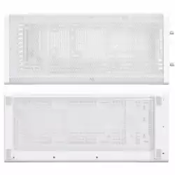 Кутия Lian Li DAN A3-mATX Wood Edition White, Tempered Glass, Micro Tower                          