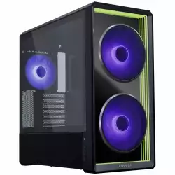 Кутия Lian Li LANCOOL 217 INF RGB Mid-Tower, Tempered Glass - Черна