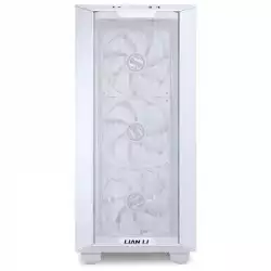 Кутия Lian-Li LANCOOL III Mid-Tower, Tempered Glass, Бяла