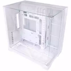 Кутия Lian Li O11 Vision Compact Mid-Tower, Tempered Glass, Бяло