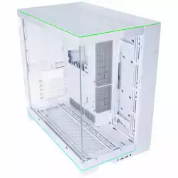 Кутия Lian Li PC-O11 Dynamic EVO RGB Mid-Tower, Tempered Glass, Бяла
