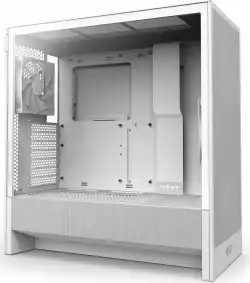 Кутия NZXT H5 Flow 2024 White, Mid-Tower