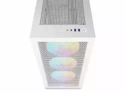 Кутия NZXT H7 Flow RGB Matte White Mid-Tower