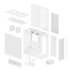 Кутия за компютър Arctic Xtender VG - White Mid-Tower                          