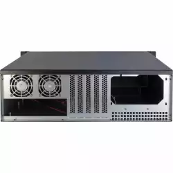 Кутия за сървър InterTech 3U 3098-S, 19", Чернa