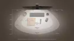 Лампа за четене за монитор BenQ CLIP ScreenBar Halo, 3 режима, Безжичен контролер
