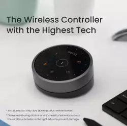 Лампа за четене за монитор BenQ CLIP ScreenBar Halo, 3 режима, Безжичен контролер